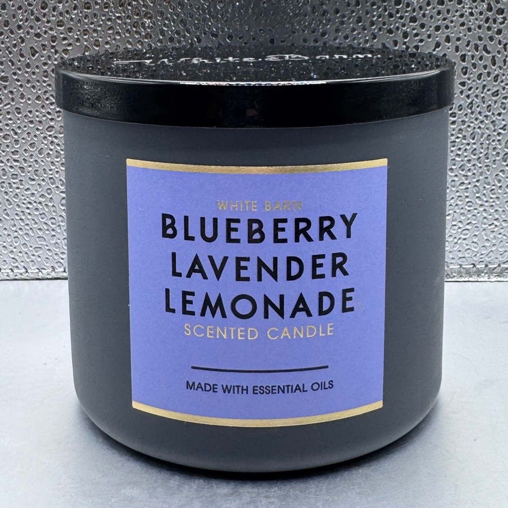 Bath & Body Works Blueberry Lavender Lemonade 3 Wick Candle